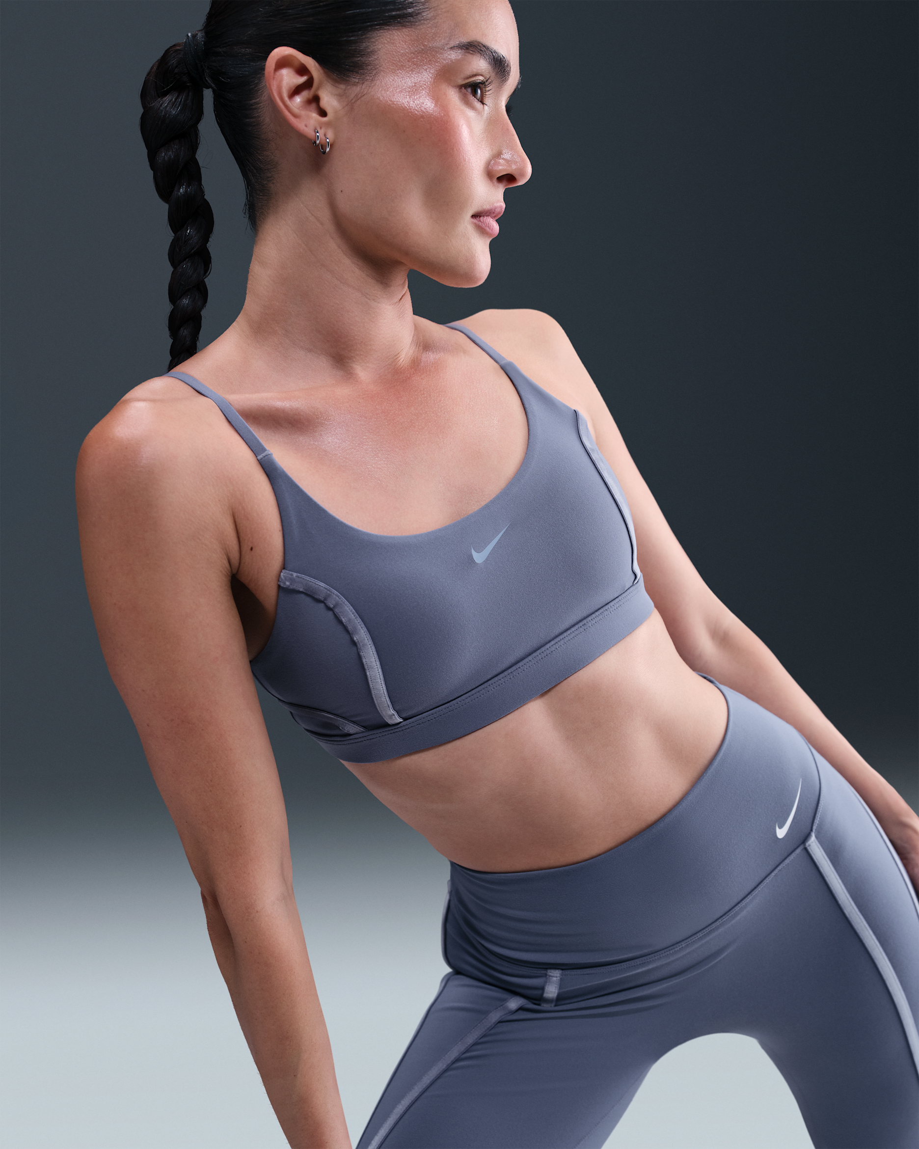 Nike One Women's Light-Support Padded Sports Bra. Nike ID
